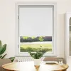 Image de Store enrouleur occultant 80 x 175 cm blanc 240107
