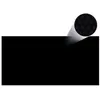 Image de Film solaire de piscine PE rectangulaire flottant 10x5 m Noir