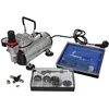 Image de vidaXL Kit de Compresseur d'Aérographe à Piston 2 Pistolets Peinture 140283