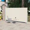 Image de vidaXL Wind-/zonnescherm uittrekbaar 160x300 cm cràmekleurig 40810