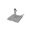 Image de Socle de parasol - vidaXL - 20 kg - Granite - Carré - 400 x 400 x 48 mm