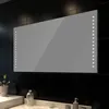 Image de vidaXL Miroir de Salle de Bain avec Éclairage LED 100x60cm Décoration Toilette 240513