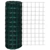 Image de vidaXL Grillage 10x1,0 m avec Mailles Clôture Portail Barrière Bordure Jardin 140573