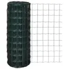Image de vidaXL Grillage 25x1,0 m avec Mailles Clôture de Jardin Bordure Grille Ferme 140579