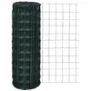 Image de vidaXL Grillage 25x0,8 m avec mailles 76x63 mm Clôture Bordure Jardin Pelouse 140590