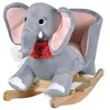 Image de vidaXL Éléphant à Bascule pour Bébé Animal à Bascule Jouet d'Enfant 80072