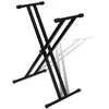 Image de Support de clavier réglable double barre en X