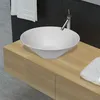Image de Lavabo de salle de bain en porcelaine Blanc