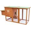 Image de Poulailler Pliant en Bois avec Cage à Oeufs