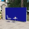 Image de vidaXL Wind-/zonnescherm uittrekbaar 160x300 cm blauw 41045