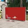 Image de vidaXL Wind-/zonnescherm uittrekbaar 160x300 cm rood 41046