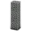 Image de Panier de gabion avec couvercle Fil galvanisé 100x30x30 cm