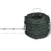 Image de Fil de fer barbelé d enchevêtrement rouleau vert 100 m