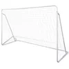 Image de Cage de but de football 240x90x150 cm acier haute qualité