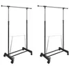 Image de vidaXL Porte Vêtements Penderie 2 pièces