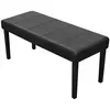 Image de vidaXL Banc en cuir synthétique de haute qualité Noir