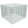 Image de vidaXL Bac à compost carré en maille de jardin 100 x 100 x 70 cm