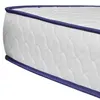 Image de Matelas mousse 120x200 cm vidaxl accueil souple soutien moelleux epaisseur 17 cm 5 zones housse de matelas