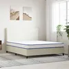 Image de Matelas mousse 160x200 cm vidaxl accueil souple soutien moelleux epaisseur 17 cm 5 zones housse de matelas