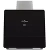 Image de vidaXL - Hotte - hotte décorative - largeur : 60 cm - profondeur : 36 cm - noir / argent