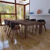 Image de vidaXL Chaise de salle à manger 6 pcs Cadre en Bois Cuir synthétique