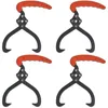 Image de Pinces à bûches 4 pcs avec manche en PVC