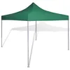 Image de vidaXL Tente pliable verte 3 x 3 m