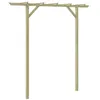 Image de Pergola de jardin 205 x 40 x 203 cm Bois