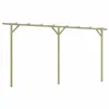 Image de vidaXL Pergola de jardin 400 x 40 x 205 cm Bois
