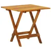 Image de vidaXL Table de bistro 46x46x47 cm Bois d'acacia massif