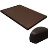 Image de Tapis Pour Chien, Carré, Marron, Taille M