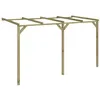 Image de vidaXL Pergola à appentis 2 x 4 x 2,2 m Bois