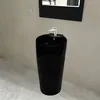 Image de Vasque à trou de trop plein robinet céramique de salle de bain