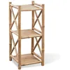 Image de Étagère à 3 niveaux carré bambou