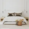 Image de vidaXL Table de chevet 2 pcs avec tiroir Couleur de chêne
