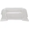 Image de vidaXL Housse de canapé Micro-suède Crème 140x210 cm