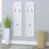 Image de vidaXL Portemanteaux 2 pcs Blanc