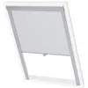 Image de vidaXL Store Enrouleur Occultant Blanc M06/306 Fenêtre Toit Bureau Rideau 131283