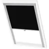 Image de vidaXL Store Enrouleur Occultant Noir F06 Fenêtre de Toit Bureau Rideau 131295