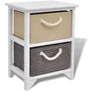 Image de vidaXL Table de chevet Bois
