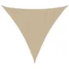 Image de vidaXL Parasol en tissu Oxford triangulaire 3,6x3,6x3,6 m Beige
