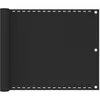 Image de vidaXL Balkonscherm HDPE 75x400 cm antraciet42312