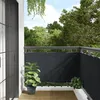 Image de Écran de balcon en tissu Oxford anthracite de 75x600 cm