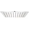 Image de vidaXL Tête de douche plongeante carrée en acier inoxydable 20x20 cm