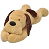 Image de vidaXL Chien en peluche 80 cm Marron