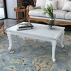 Image de vidaXL Table basse 100 x 60 x 42 cm Laquée Blanc