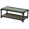 Image de vidaXL Table basse Bois de récupération massif
