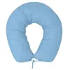 Image de vidaXL Coussin de grossesse 40x170 cm Bleu clair