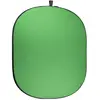 Image de Caruba fond pliable 150x200m coton vert/bleu (150 cm, 200 cm), Fond de studio, Vert