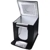 Image de Caruba Studio photo portable LED 40x40x40cm Dimmable (Boîtier d'enregistrement), Équipement pour studio : accessoires, Blanc, Noir